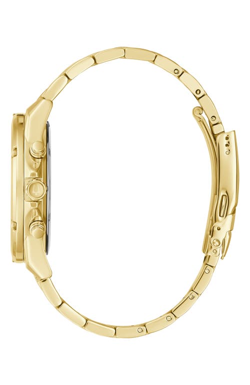 Bulova Multifunction Chronograph Quartz Bracelet Watch, 42mm In Gold