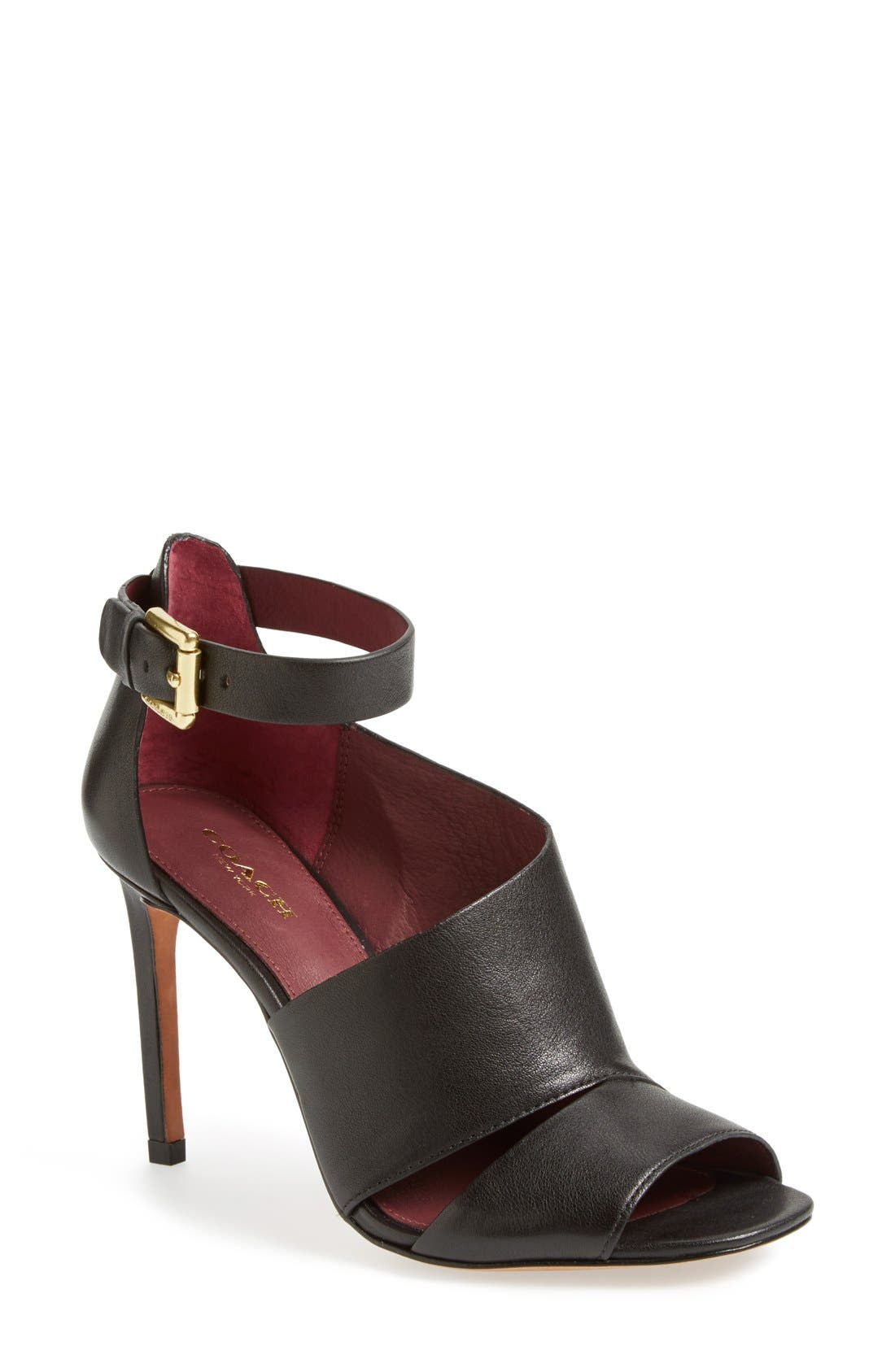COACH 'Manhattan' Ankle Strap Sandal (Women) Nordstrom