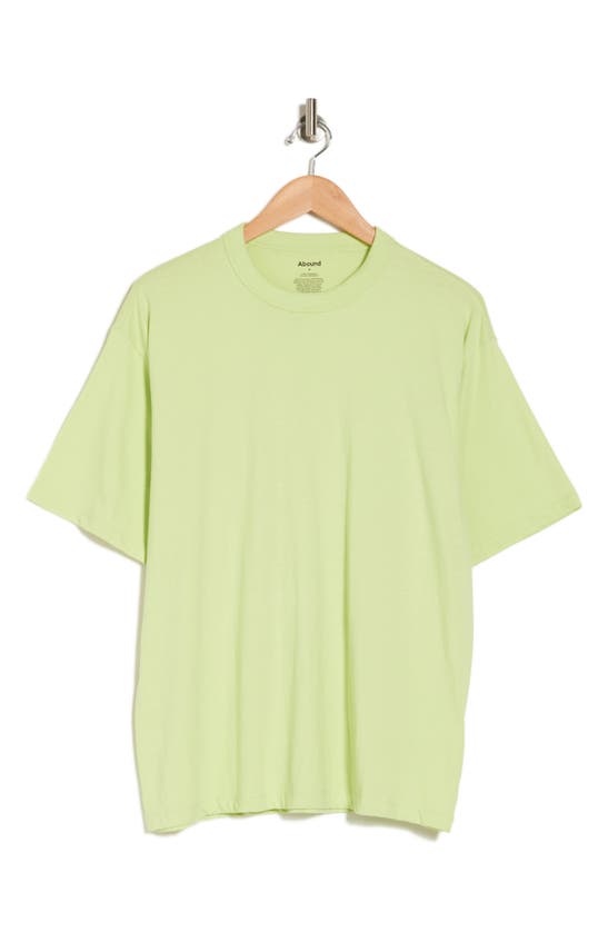 Abound Oversize Cotton Blend T-shirt In Green Leaf