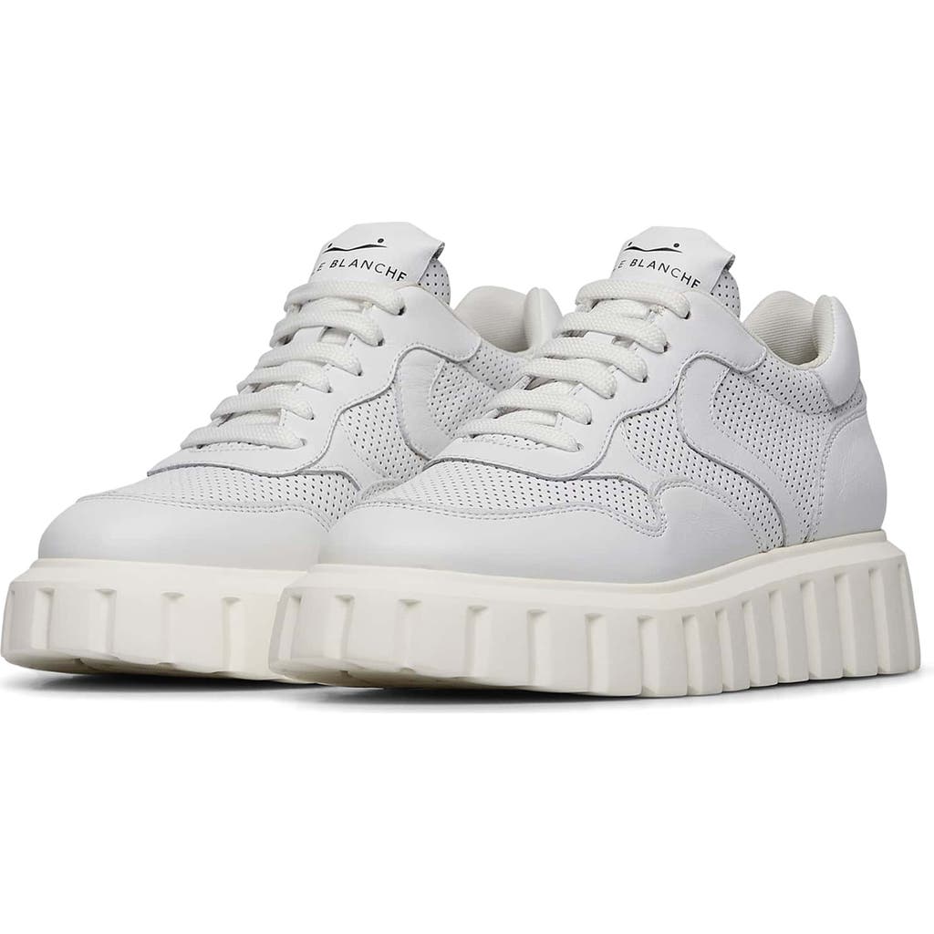 VOILE BLANCHE VOILE BLANCHE GRENELLE PLATFORM SNEAKER