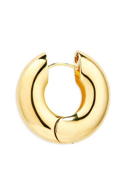 Eliou Éliou Devon Hoop Earrings In Gold Plated