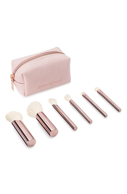 Jenny Patinkin Brush Babies Mini Makeup Brushes In Rose Gold
