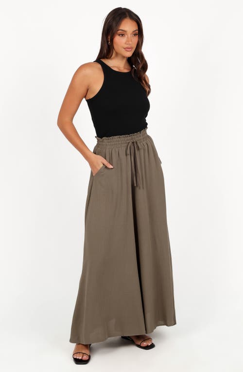 Petal And Pup Petal & Pup Arden Wide Leg Pants In Brown