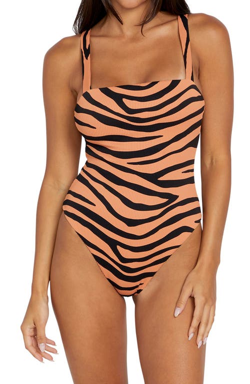 Volcom Keep Up One-Piece Swimsuit Wild Ginger at Nordstrom,