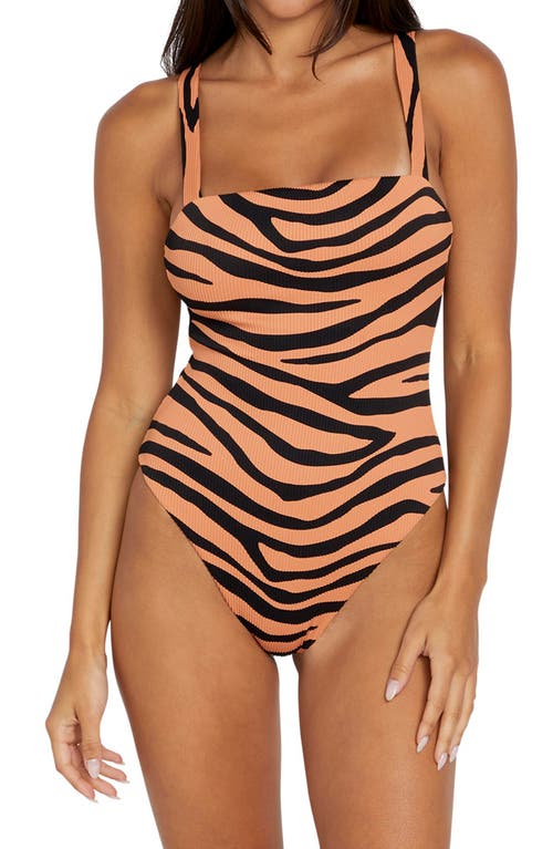 VOLCOM VOLCOM KEEP UP ONE-PIECE SWIMSUIT