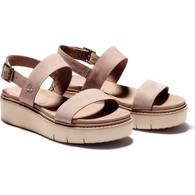 Timberland Safari Dawn Platform Sandal- Grey