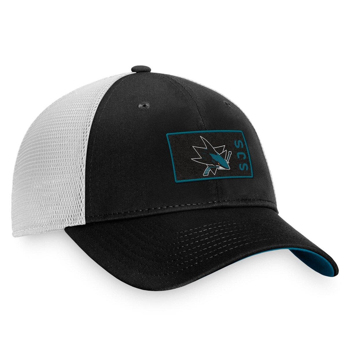 Men's Seattle Kraken Fanatics Branded Light Blue/White Authentic Pro Rink  Trucker Snapback Hat