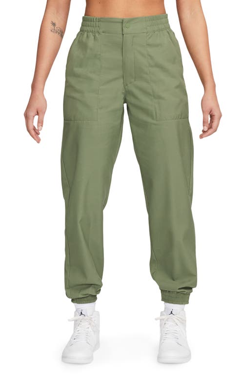 Jordan Dri-fit Joggers In Sky Light Olive/black