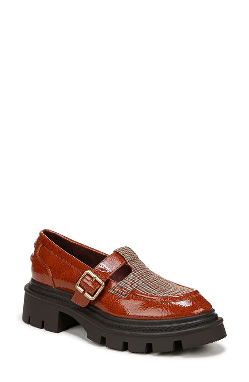 Shop Circus Ny By Sam Edelman Payson Lug Sole T-strap Mary Jane In Cognac/natural Brown