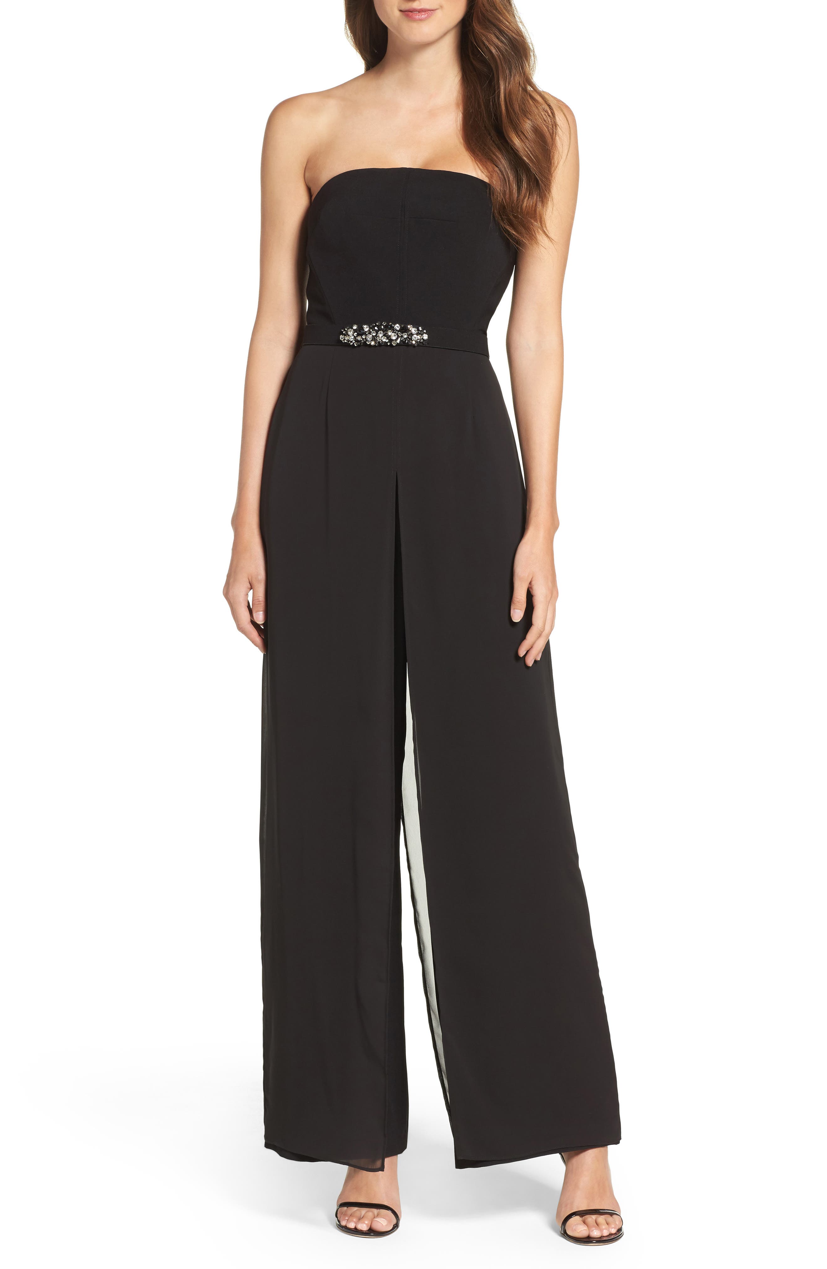 Vince Camuto Strapless Jumpsuit Nordstrom