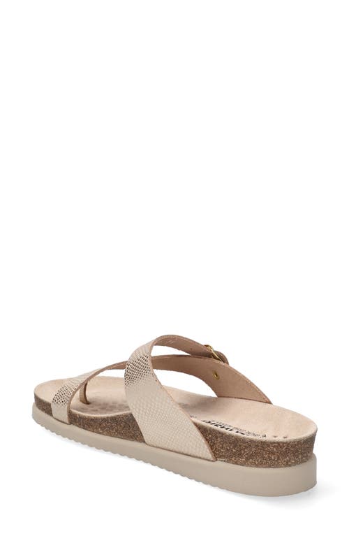 Shop Mephisto Helen Toe Loop Sandal In Light Sand Havana 37512