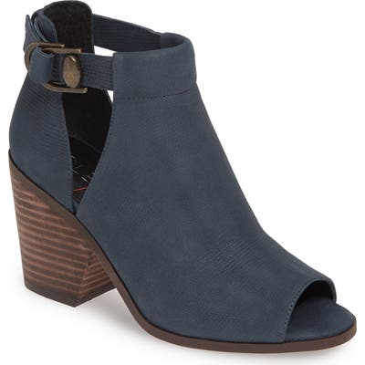 Sole Society Caprica Open Toe Bootie, Blue