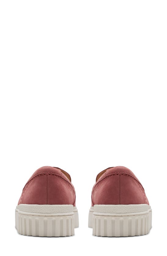 Shop Clarks Mayhill Cove Loafer In Dusty Rose Nbk