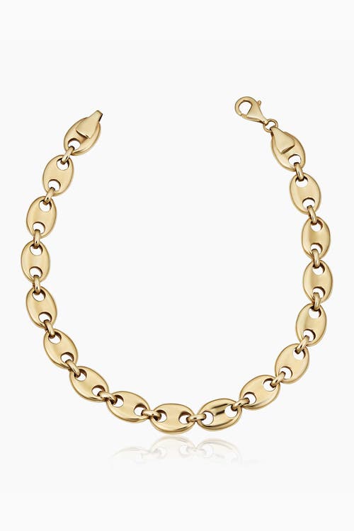 ORADINA ORADINA 14K YELLOW GOLD MAJESTIC MARINER LINK BRACELET 