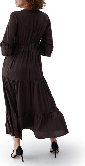 Ingrid & Isabel® Tiered Maternity/Nursing Dress