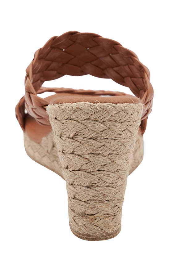 Andre Assous Women's Aria Slip On Espadrille Wedge Sandals In Cuero
