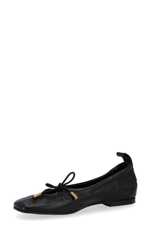 Shop Alohas Rosalind Ballet Flat In Black