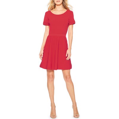 Parker Hamilton Knit Dress, Red