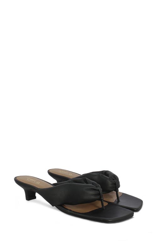 Saint G Amorina Sandal In Black