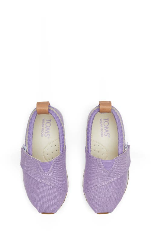 Toms Kids' Areside Slip-on Shoe In Purple Purple