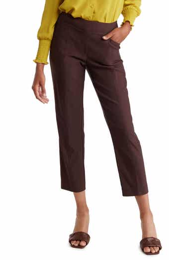 Calvin Klein Pull-On Faux Suede Pants
