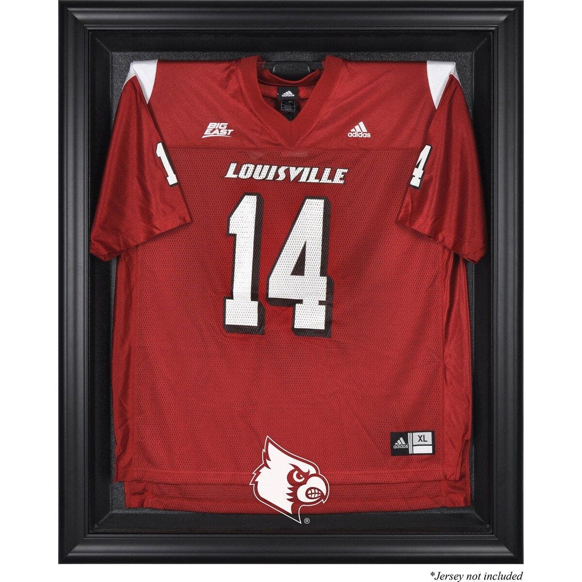 FANATICS AUTHENTIC Louisville Cardinals Black Framed Logo Jersey