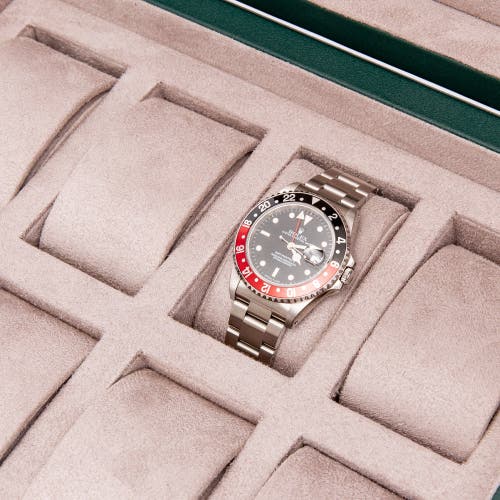 Rapport London Vantage Eight Watch Box In Serpentine