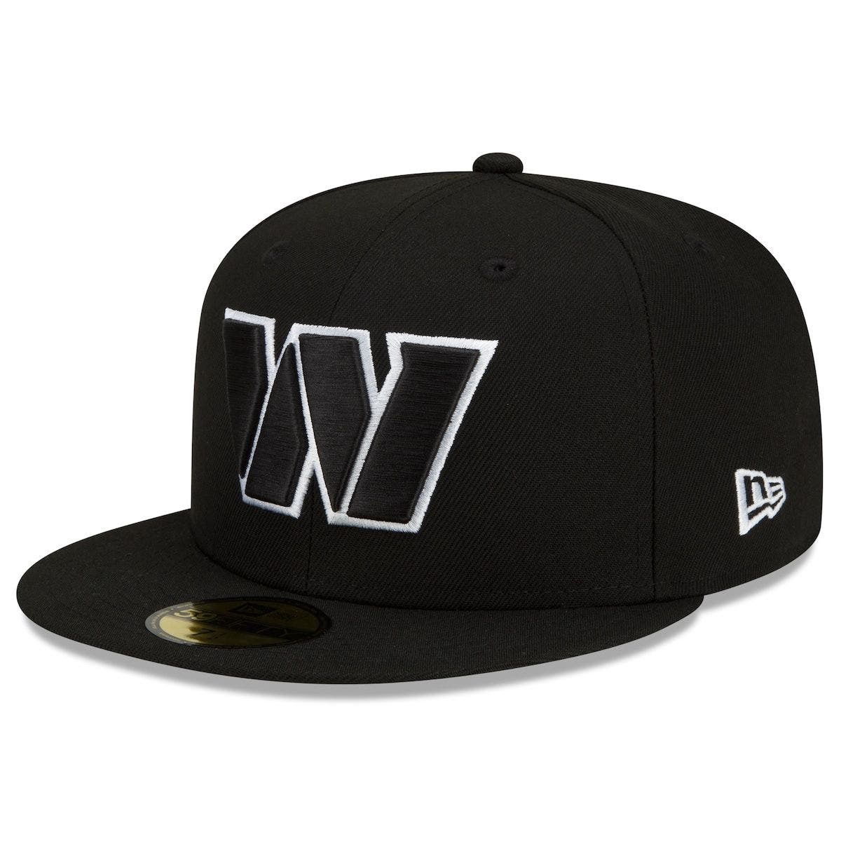 New Era Men's New Era Black Washington Commanders B-Dub 59FIFTY Fitted ...