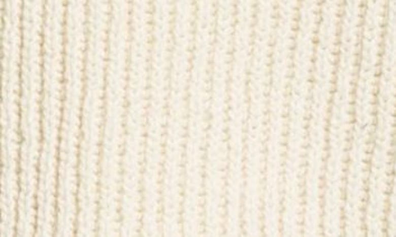 Shop Jil Sander Cotton & Wool Shaker Stitch Reversible Sweater In Coconut