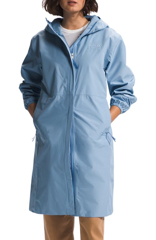 The North Face Daybreak Water Repellent Hooded Jacket Steel Blue at Nordstrom,