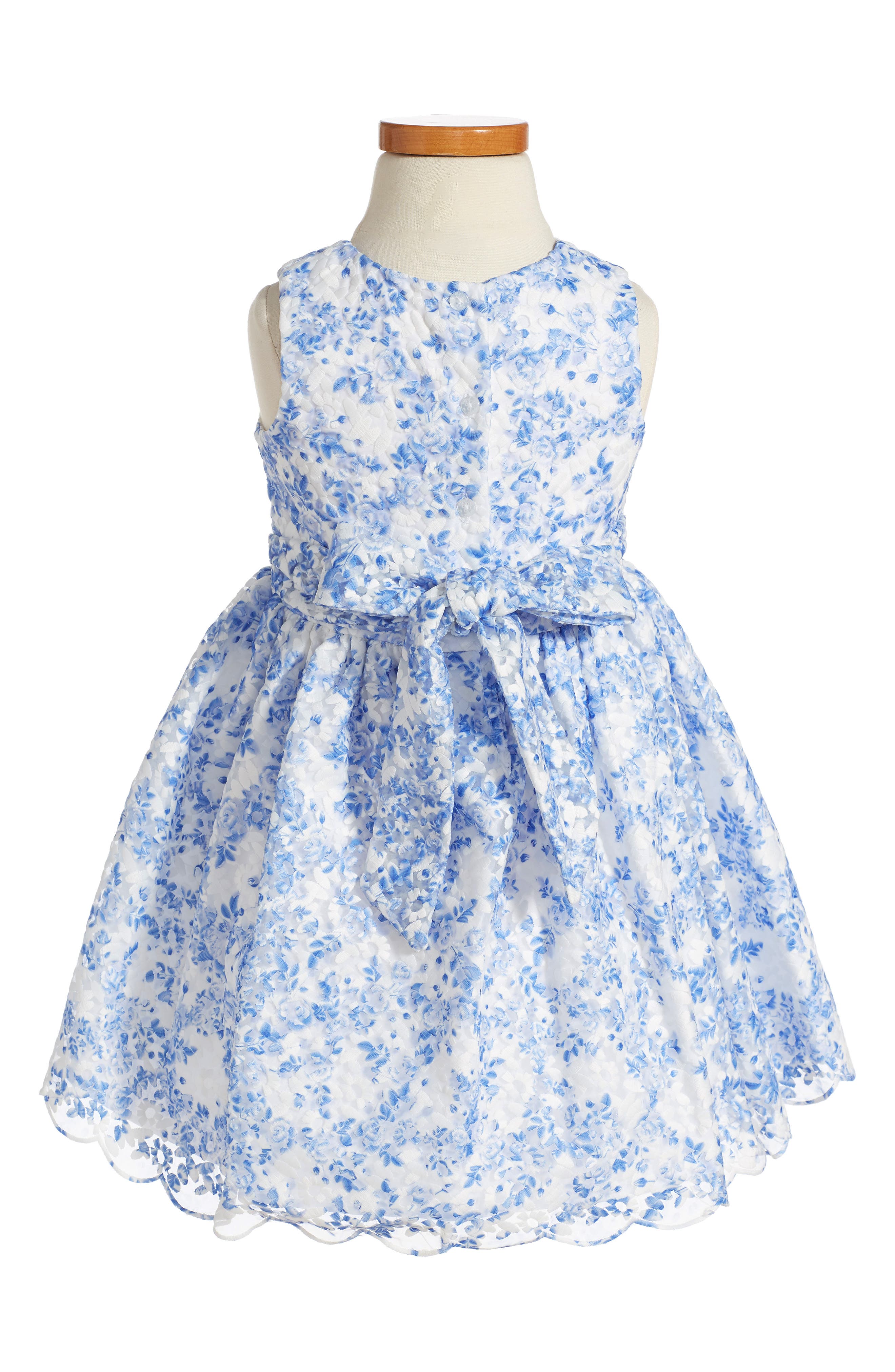 Pippa & Julie Embroidered Party Dress (Toddler Girls) Nordstrom