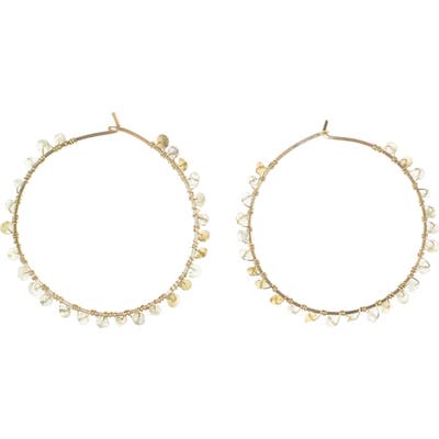 Nashelle Cascade Hoop Earrings