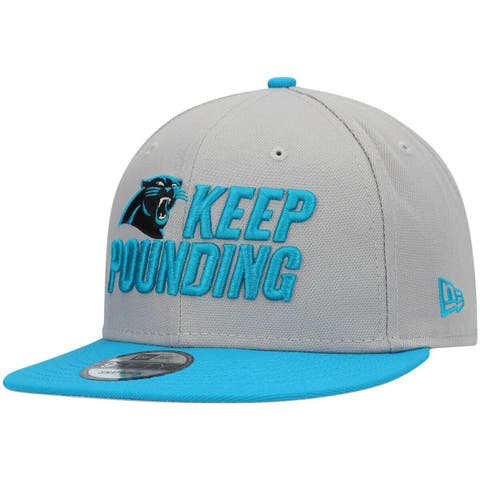 Men's Fanatics Branded Heather Gray Carolina Panthers Logo Adjustable Hat