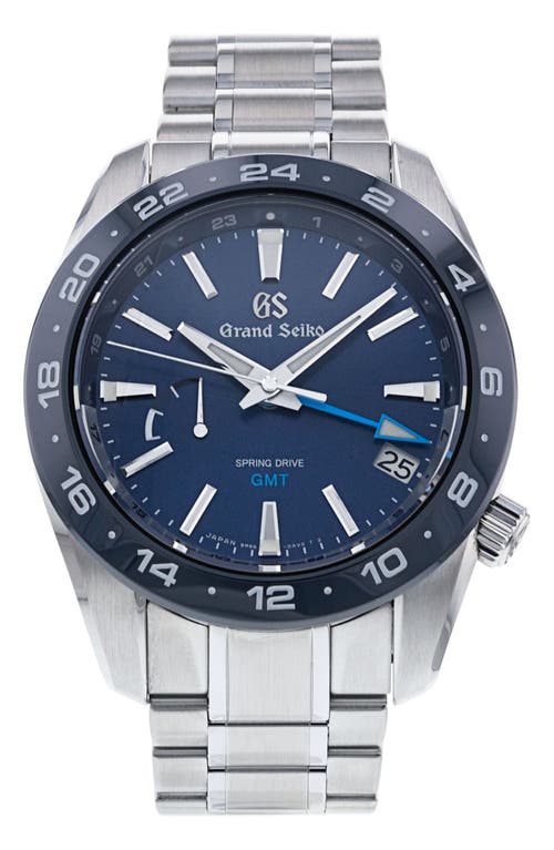 Grand Seiko Preowned GMT Sport Bracelet Watch in Steel