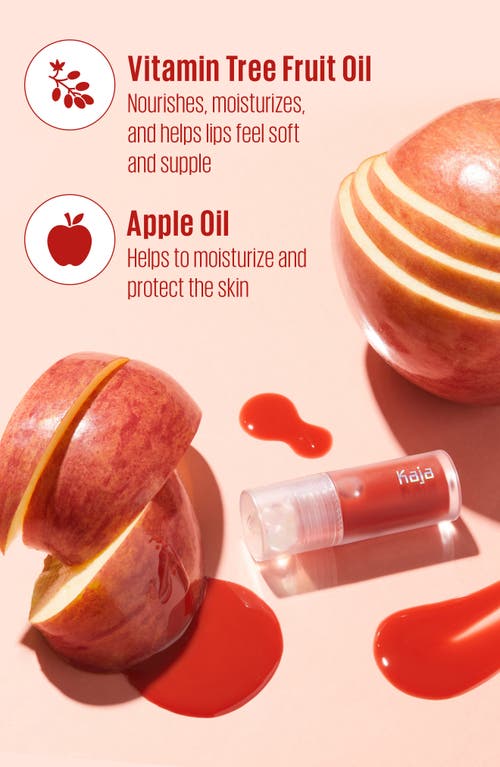 Shop Kaja Juicy Glass Lip Oil In Apple Cider