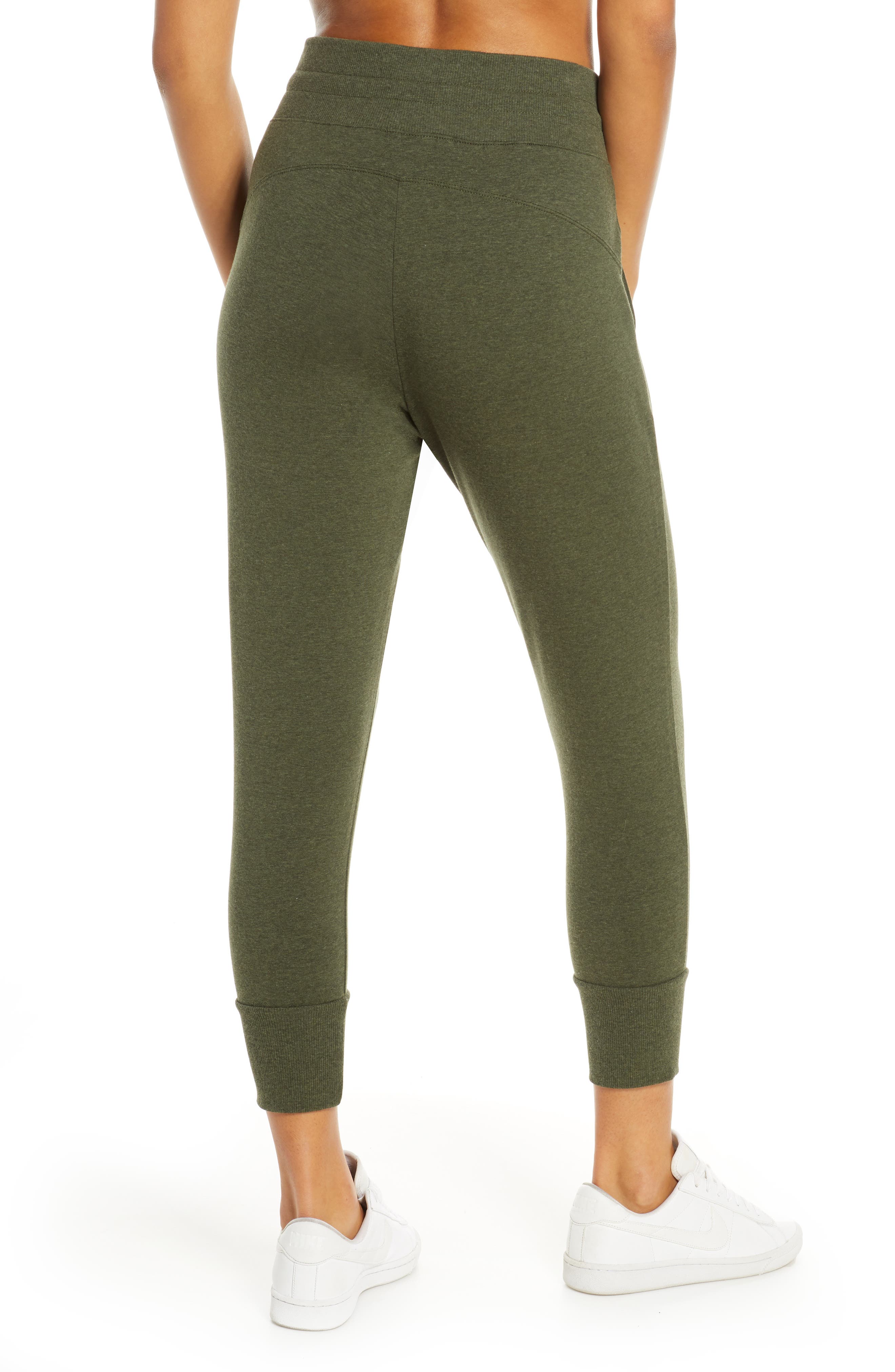 Zella Repeat High Waist Crop Jogger Pants Nordstrom Rack
