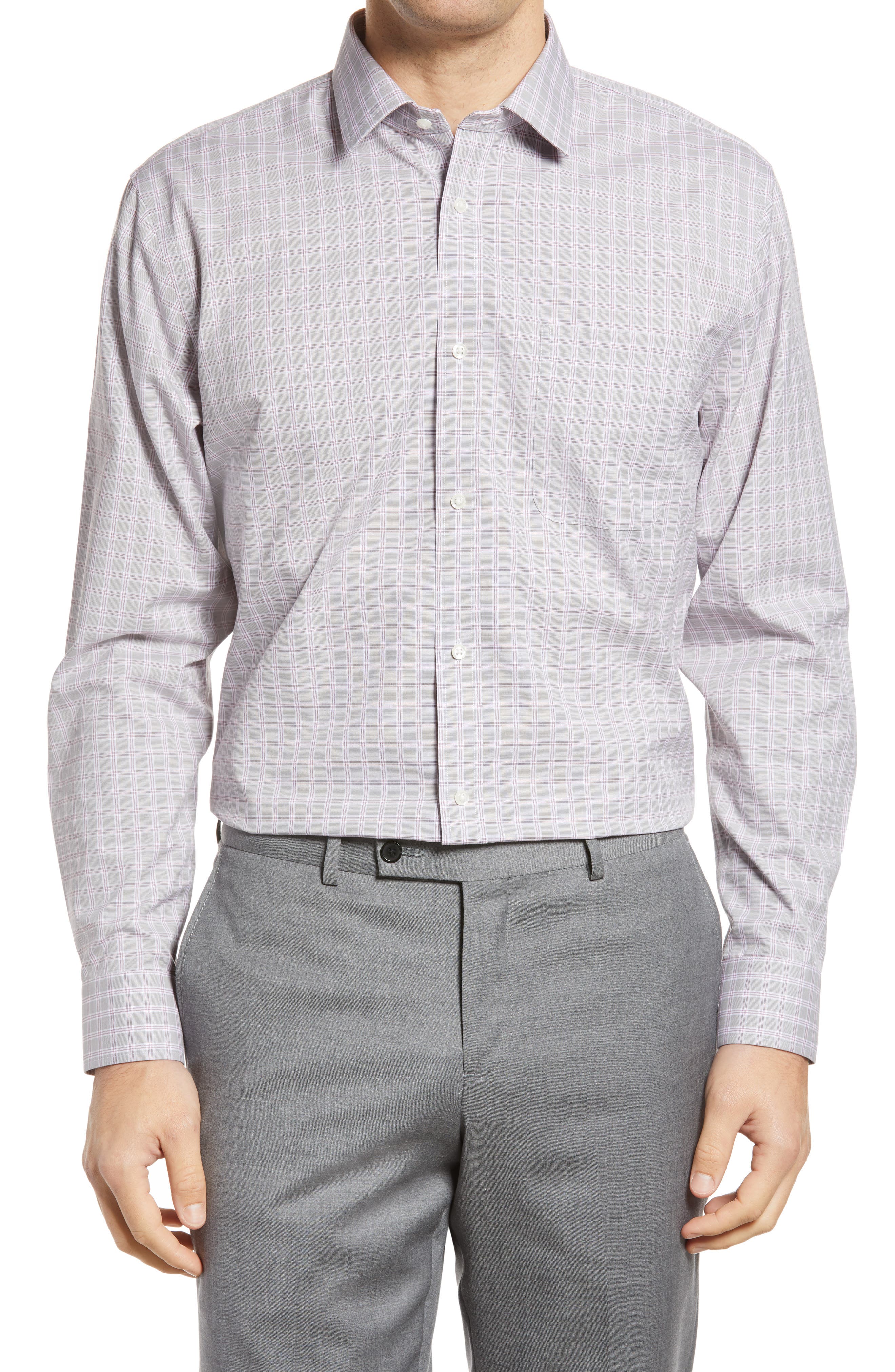 nordstrom smartcare pinpoint dress shirt