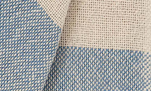 Parkland Collection Inca Fringe Throw Blanket In Blue
