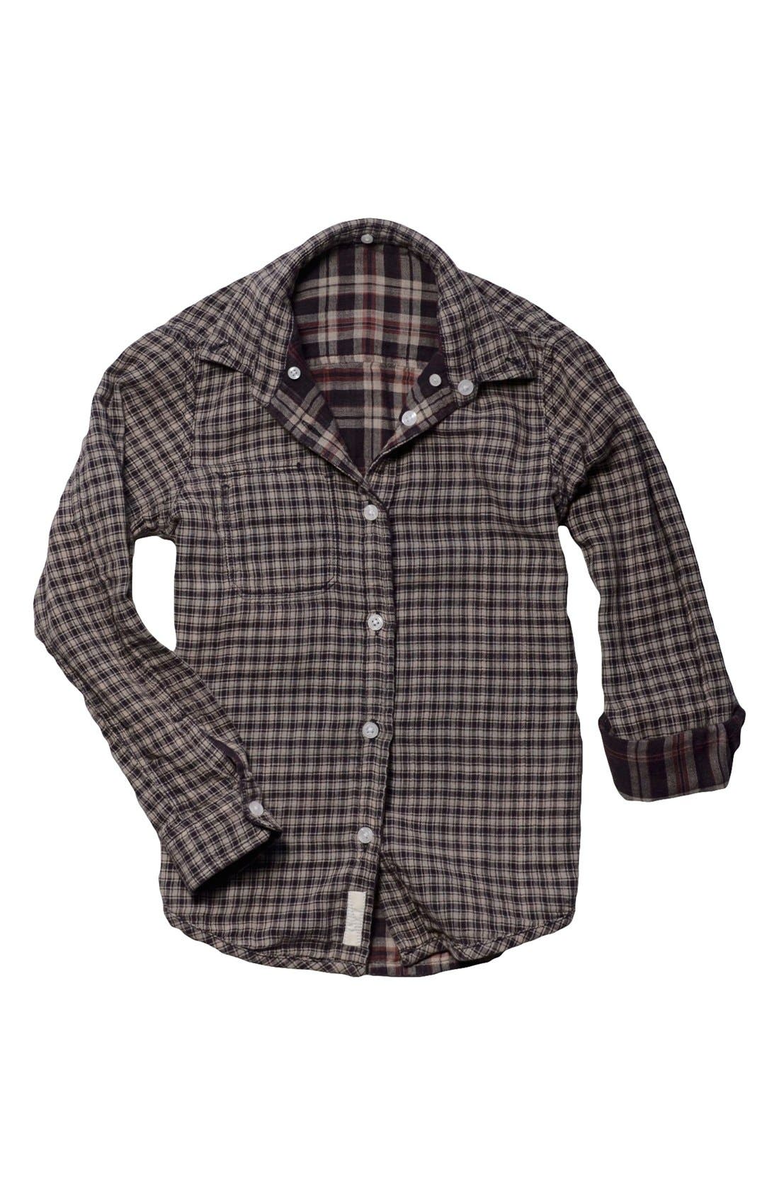 Tailor Vintage Reversible Twill Woven Shirt (Little Boys & Big Boys