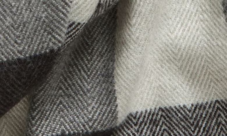 COLE HAAN COLE HAAN PLAID FRINGE SCARF