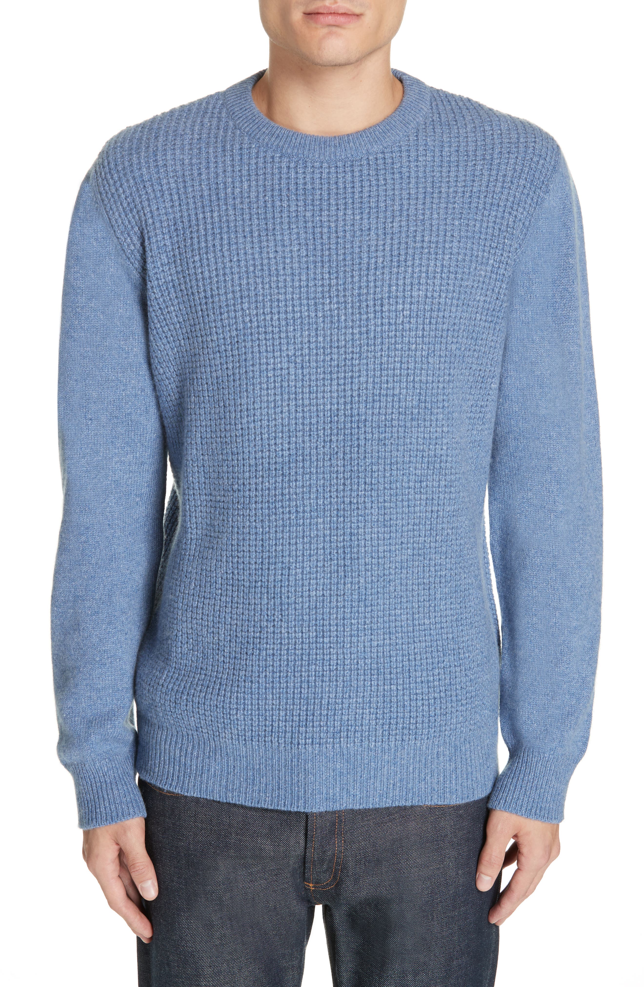 waffle knit cashmere