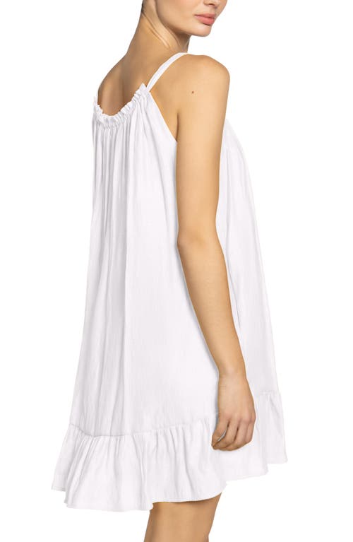 Shop Robin Piccone Summer Sleeveless Cover-up Dress In White