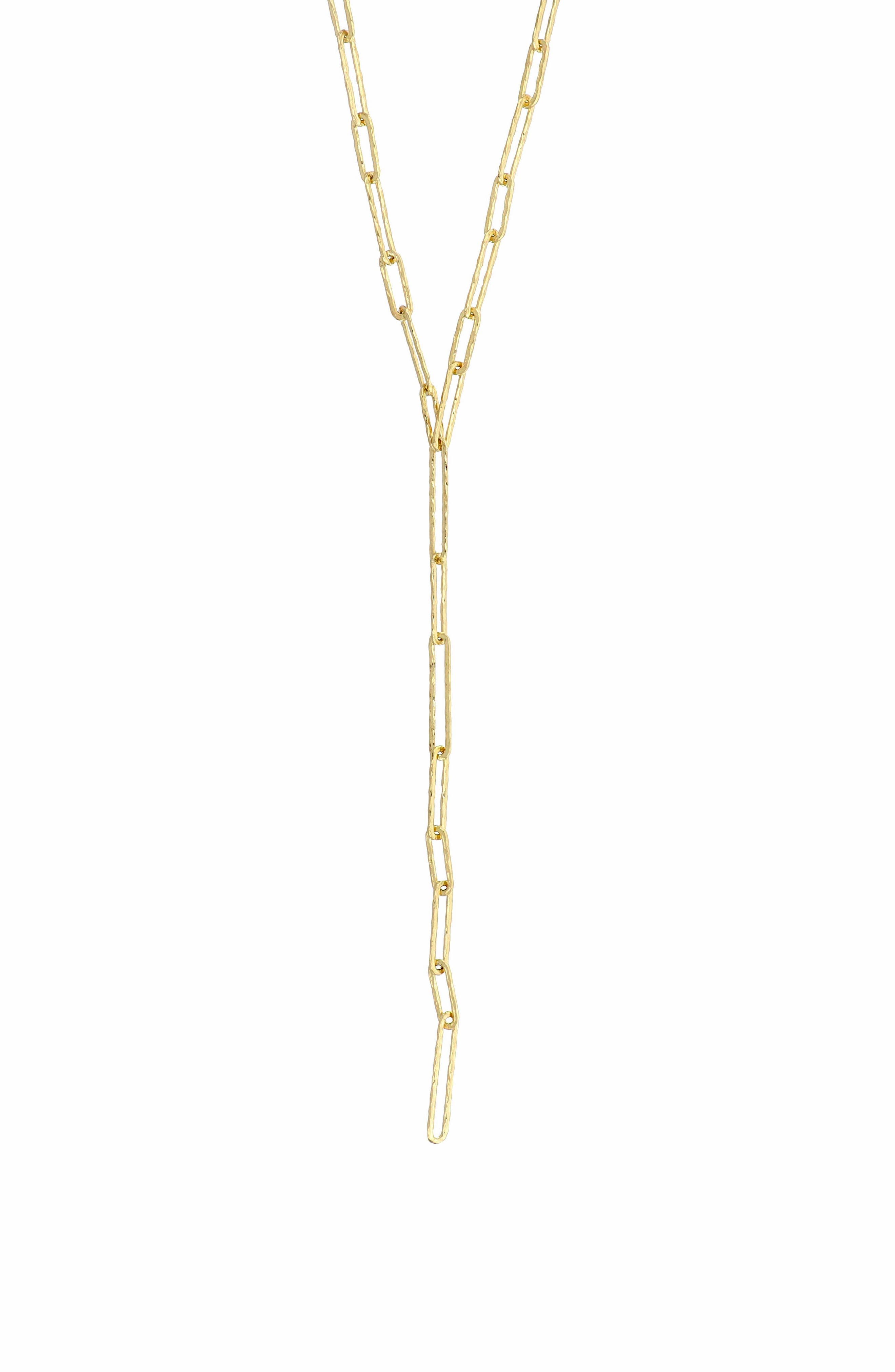 nordstrom paperclip necklace