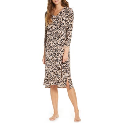 Rachel Parcell Knit Nightgown, Beige (Nordstrom Exclusive)