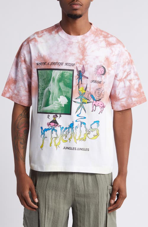 JUNGLES Friends Graphic T-Shirt Tie-Dye at Nordstrom,