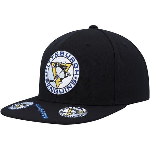 Men's '47 Light Blue Pittsburgh Penguins Vintage Classic Franchise Fitted Hat Size: Small