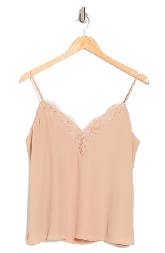 Melrose And Market Lace Cami In Tan Nougat