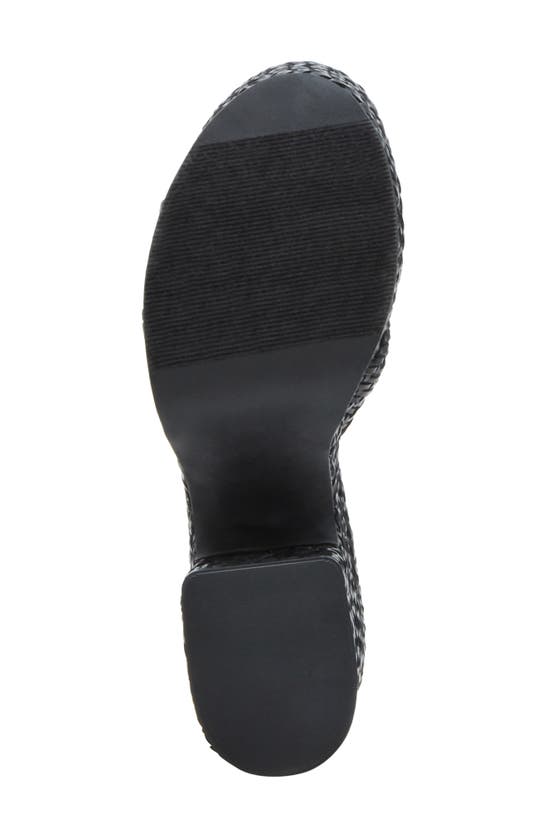 Shop Steve Madden Gianni Platform Slide Sandal In Black