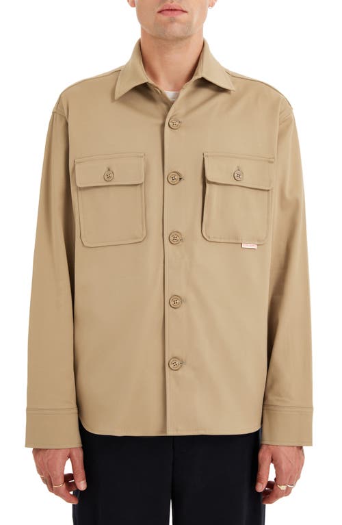 Lessingham Shirt Jacket in Brown