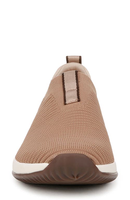 Shop Ryka Rykä Echo Knit Slip-on Sneaker In Brown